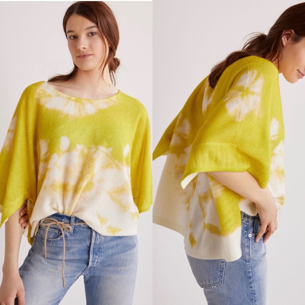 NWT Anthropologie 100% Luxe Cashmere Oversized Top Pullover Sweater size XS - Picture 5 of 10